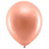 PartyDeco Balionai rožinio aukso, 30cm, 10vnt