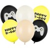 PartyDeco Balionų rinkinys Happy B-day, 6vnt