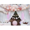 PartyDeco Girlianda Happy Birthday Vienaragiai, 230x17.5 cm