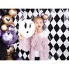 PartyDeco Blizgantys balionai auksiniai, 30cm, 50vnt