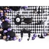 PartyDeco Blizgantys balionai violetiniai, 30cm, 50vnt