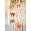 PartyDeco Popierinės dekoracijos-vėduoklės Meškiukas, 1 pak/2 vnt