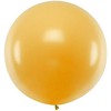 PartyDeco Didelis apvalus balionas 1m, auksinis