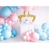 PartyDeco Didelis apvalus balionas 1m, pastelinis rausvas
