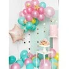 PartyDeco Ekologiški balionai "Metalik žali" 10vnt