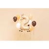 PartyDeco Folinis balionas "2" Stirniukas, 65x102 cm
