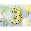 PartyDeco Folinis balionas "3" Gepardas, 68x98 cm
