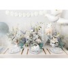 PartyDeco Folinis balionas Balandis, 80x100 cm