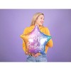 PartyDeco Folinis balionas "Happy Birthday" 40cm