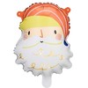 PartyDeco Folinis balionas Kalėdų senis 5vnt 26x31 cm