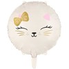 PartyDeco Folinis balionas Katytė, 45cm