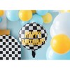PartyDeco Folinis balionas Languota vėliava Happy Birthday, 45cm