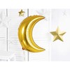 Party Deco PartyDeco Folinis balionas Mėnulis, 60cm