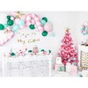 Party Deco PartyDeco Folinis balionas Saldainio lazdelė, 50x82cm rožinis