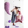 PartyDeco Folinis balionas Violetinis vaiduoklis 41x70 cm