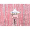 Party Deco PartyDeco Folinis balionas Žvaigždė, mirguliuojanti 48 cm