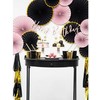 PartyDeco Girlianda Happy Birthday rožinio aukso, 16.5x62cm
