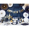 PartyDeco Girlianda Happy New Year auksinė, 10x90cm
