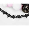 PartyDeco Girlianda juoda Šikšnosparniai, 4m