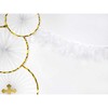 PartyDeco Girlianda Plunksnos, 1m