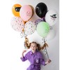 Party Deco PartyDeco Juodi balionai su piešiniais Juoda katė, 6 vnt
