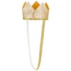PartyDeco Karūnėlė auksinė 8,5cm