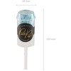 PartyDeco Konfeti "Push Pop" melsvas
