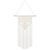 PartyDeco Macrame dekoracija, balta 30x49cm