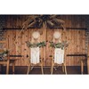 PartyDeco Macrame dekoracija, balta 30x49cm