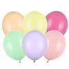 PartyDeco Pastelinių spalvų balionai 23 cm 100vnt