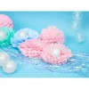 PartyDeco Popierinis Pom-Poms, 25cm, Spalva: Rožinis