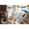 PartyDeco Rišami balionai 33cm, melsvi