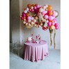 PartyDeco Rišami balionai 33cm, rausvi