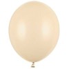 PartyDeco Stiprūs balionai Gipso spalvos 30 cm, 50vnt