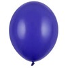 PartyDeco Stiprūs balionai Karališka mėlyna 30 cm, 50vnt