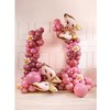 PartyDeco Stiprūs balionai Laukinės Rožės spalvos 30 cm, 50vnt