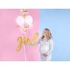 PartyDeco Stiprūs balionai Rausvi "Baby Rožinė" 30 cm, 50vnt