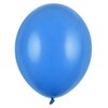 PartyDeco Stiprūs balionai Rugiagėlių mėlyna 30 cm, 50vnt