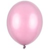 PartyDeco Stiprūs balionai Saldainio rožinė, blizgūs 30 cm, 50vnt