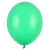 PartyDeco Stiprūs balionai Žali 30 cm, 50vnt