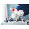 PartyDeco Šventinės kepurėlės Žvaigždės 6vnt