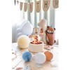 PartyDeco Torto žvakutė Meškutis vienetas 7 cm