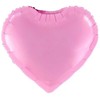 Foliniai balionai Rožinės širdelės 25cm, 3vnt