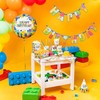 Folinis balionas Happy birthday Konstruktorius 45 cm