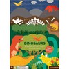 Lipdukų žaidimas Dinozauai