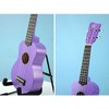 Soprano ukulelė Condorwood, violetinė