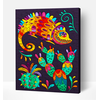 Splat Planet paveikslas iš modelino, Šventė 30x40cm