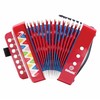 Svoora Muzikinis instrumentas - Akordeonas - Raudonas - 7 klavišai (14 natų) ( SV10299 )