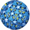 Svoora kaleidoskopas su tūbele, Mėlyni raštai, 10 cm