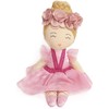 Svoora medžiaginė lėlė balerina, 20 cm